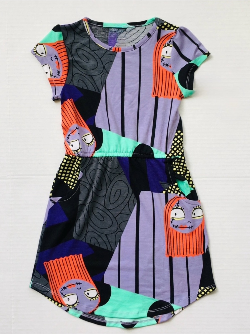 Nightmare Before Christmas // Sally Themed Halloween Dress for kids